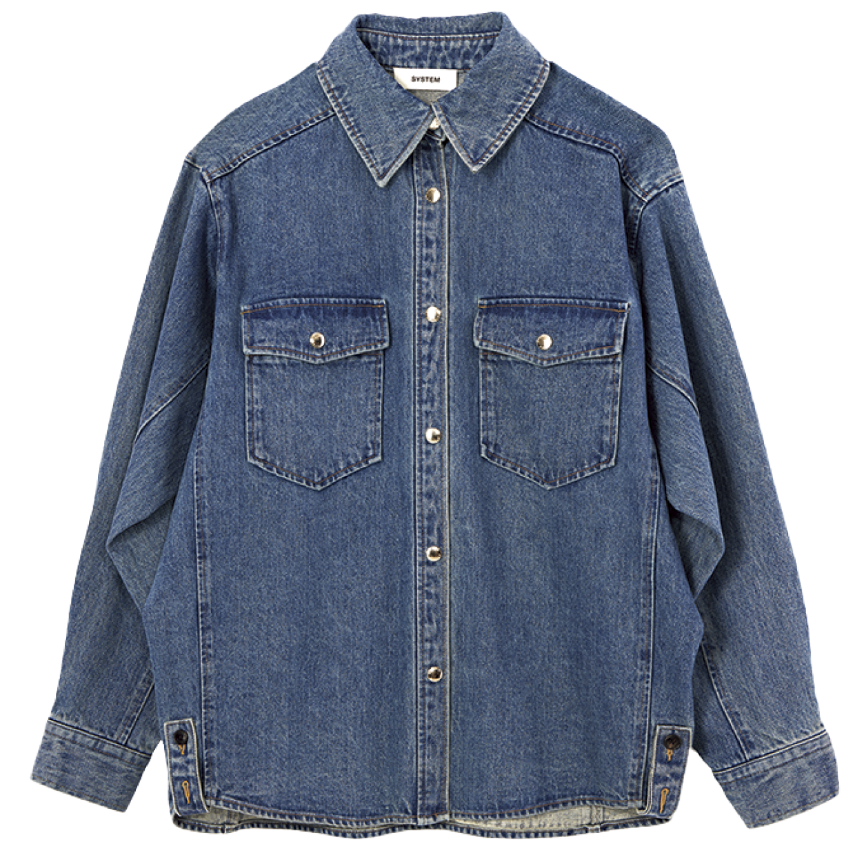 デニムシャツ¥49,500（システム フォー ユナイテッドアローズ／ユナイテッドアローズ 六本木ヒルズ店）