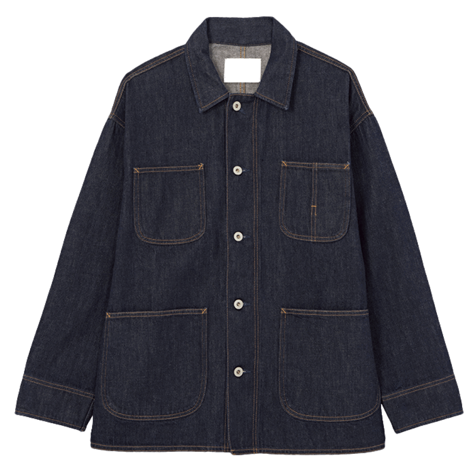 デニムカバーオール¥33,000（Japan Blue Jeans／ジャパンブルー）