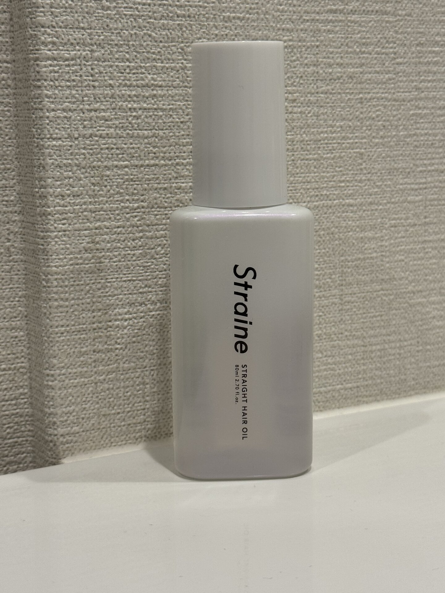 ストレイン ストレートヘアオイル 80mL ￥1,980（Aiロボティクス）