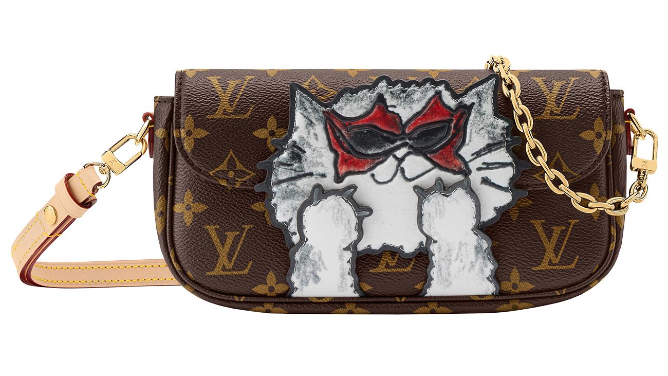 ウォレット オン チェーン・アイビー 〈Louis Vuitton Travels With Grace Coddington〉［H12×W23.5×D4.3㎝］¥396,000（ルイ・ヴィトン／ルイ・ヴィトン クライアントサービス）