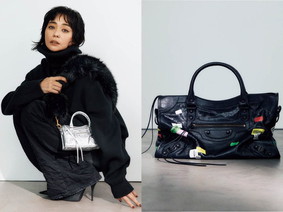 メタリックシルバーの新型「ル・シティ」は買い!【バレンシアガ】安西こずえ秋のマストバイ