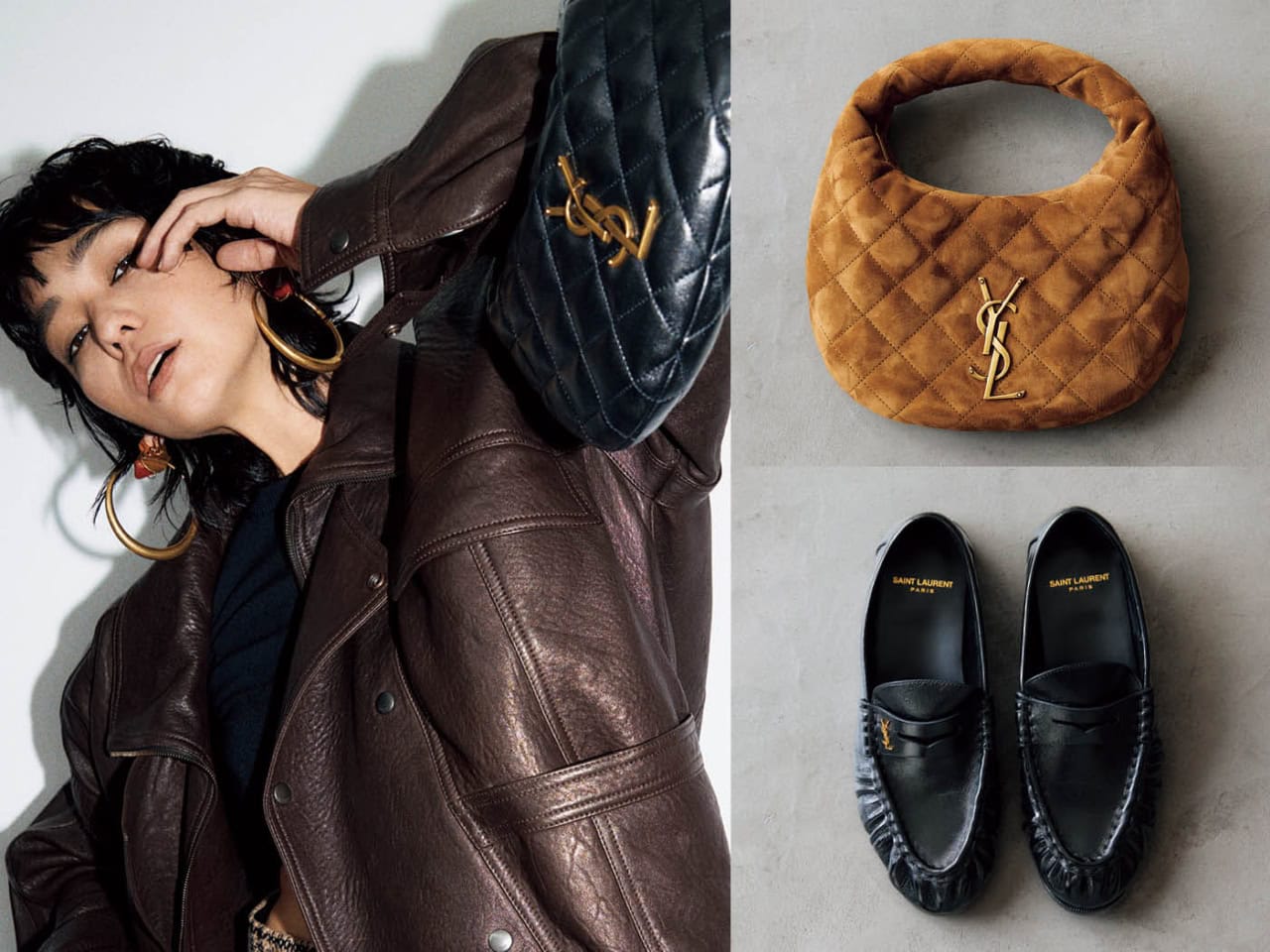 完璧なブルゾンに「イカリーノ」は絶対にチェック!【サンローラン】安西こずえ秋のマストバイ