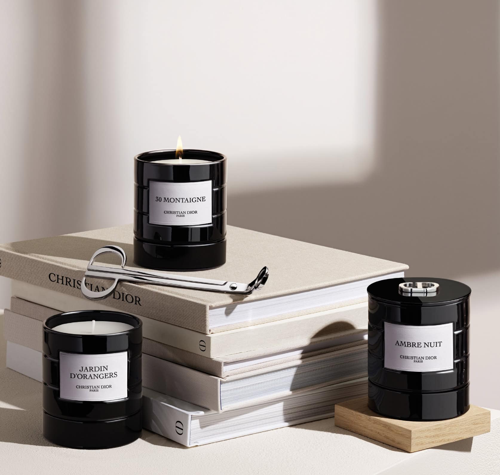 ラ コレクシオン プリヴェ クリスチャン ディオール キャンドル アクセサリー ウィック トリマー 、同 スナッファー、同 リッド* 各￥8,140