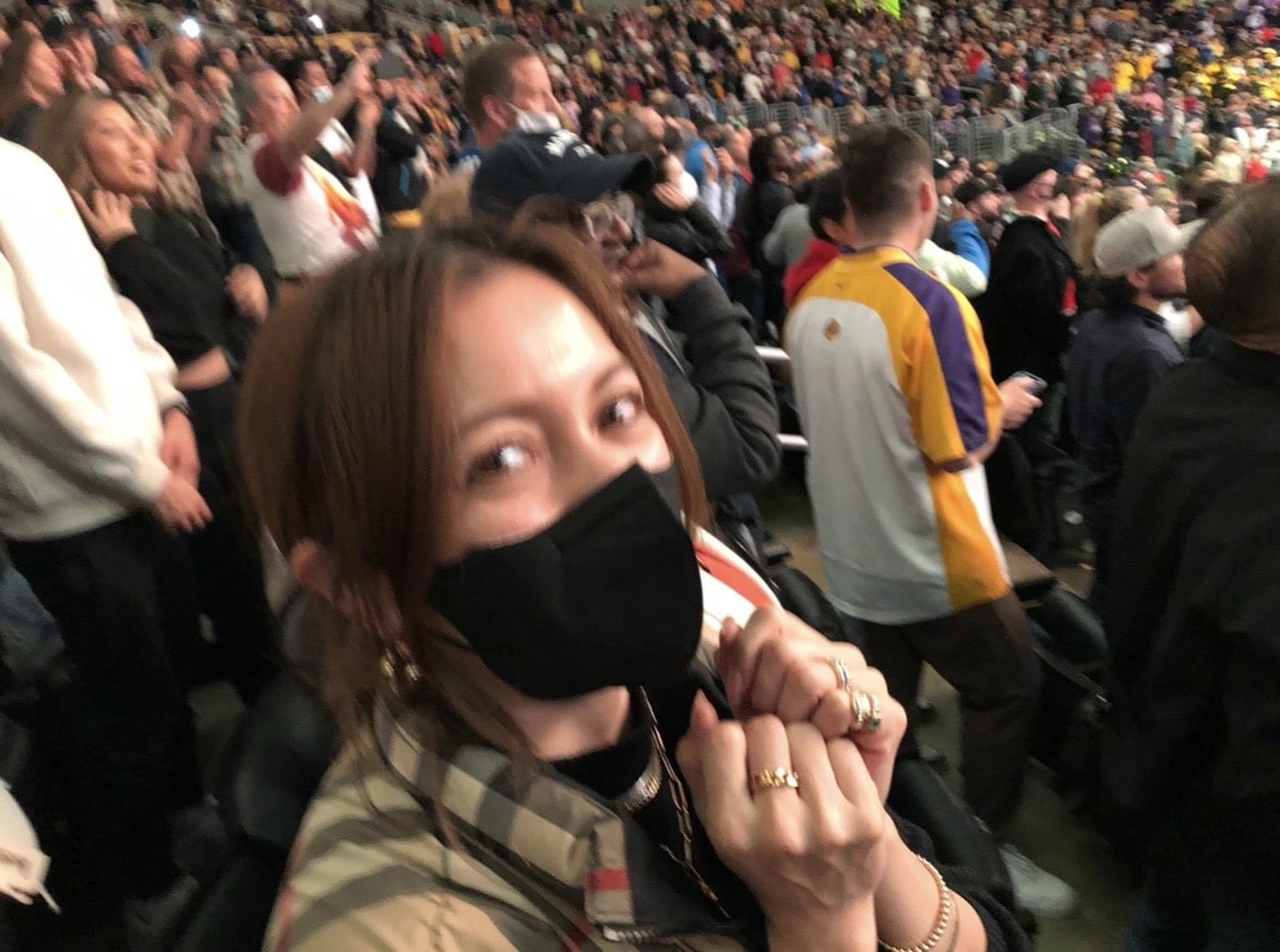 たまーにバスケの試合を観に行くこともあります。ゲームの展開が早いから、終わったあとは心地いい疲労感が。