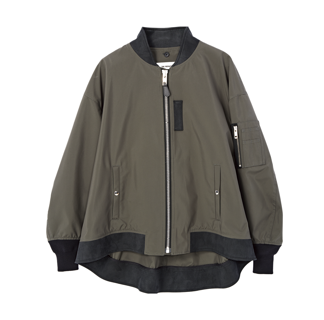 カーキブルゾン¥57,200（ザ・リラクス フォー ユナイテッドアローズ／ユナイテッドアローズ 渋谷スクランブルスクエア店）