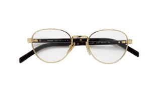 メガネ¥59,290（プラダ／ルックスオティカジャパン カスタマーサービス）