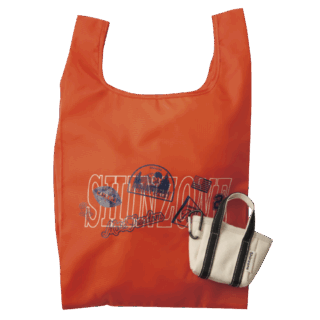 【シンゾーン】ロゴ入りエコバッグ&エコバッグが収納できるトート型チャーム