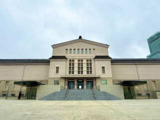 大阪・天王寺　大阪市立美術館外観