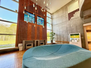 「ナチュの森」森の工舎のエントランス