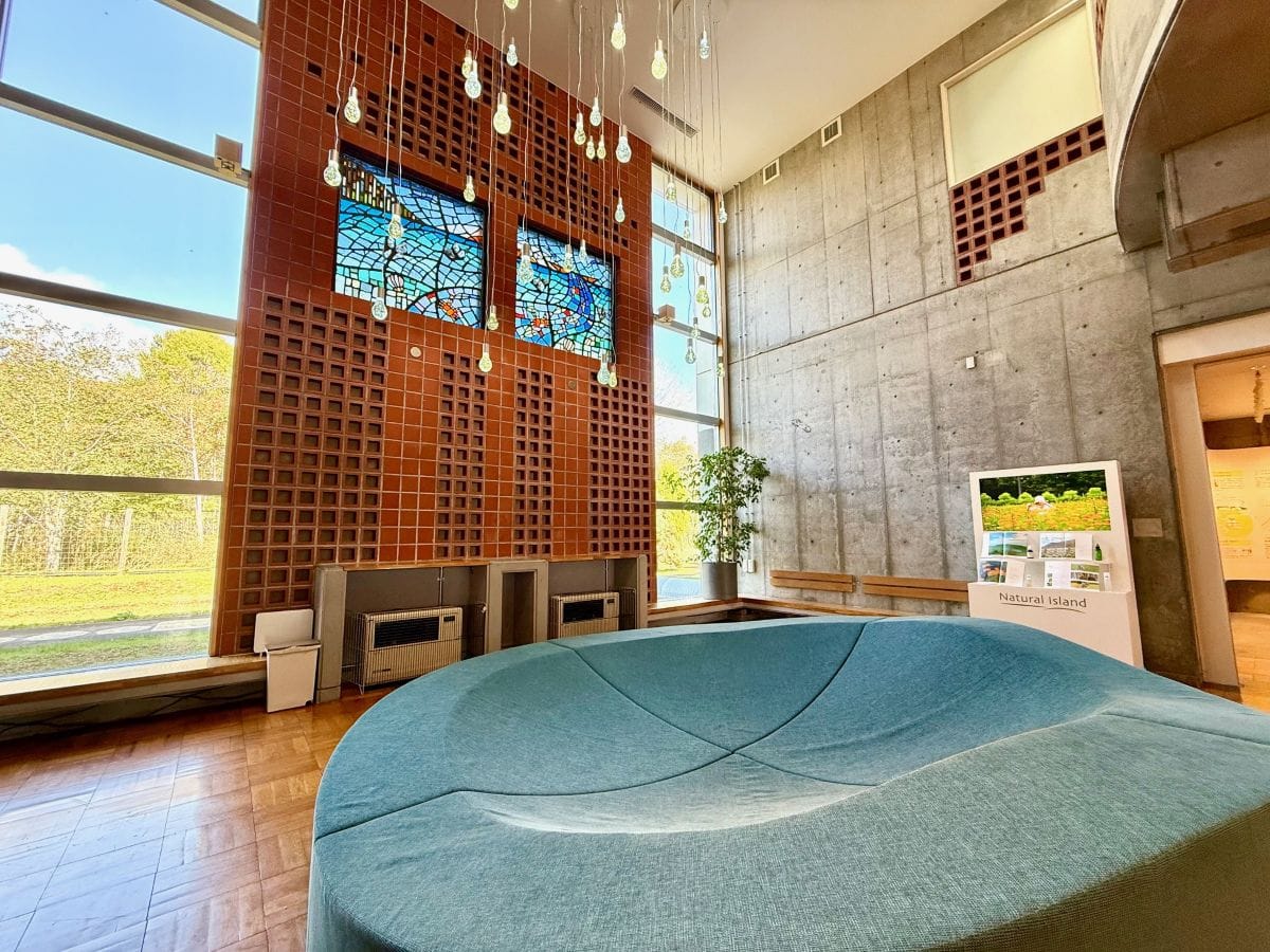 「ナチュの森」森の工舎のエントランス