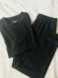 【一般医療機器】Recoverypro Lab. 疲労回復ウェア 長袖クルーネック、同ロングパンツ 全3色 M、L、XL 各¥4,389（宝島社・10月21日より新色も加わったアップデート商品を発売予定 ）