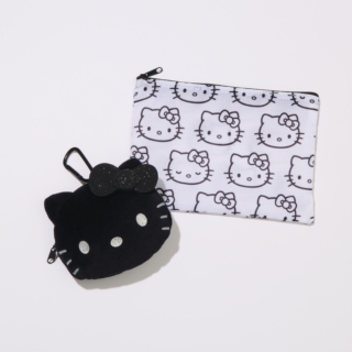 2025年11月28日(金)オトナミューズ1月号の付録はハローキティとオトナミューズのスペシャルコラボ。ふわふわフェイス&リップストップポーチの2個セット