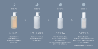 製品は4種類。シャンコンに加えて、アウトバス用のセラムとオイルもあります。それぞれ全てが2,750円という、わかりやすい価格設定。ドラコス系のシャンプーよりは高いけど、サロン専売品よりは安い、そんなポジションです。ネットでも買えます。