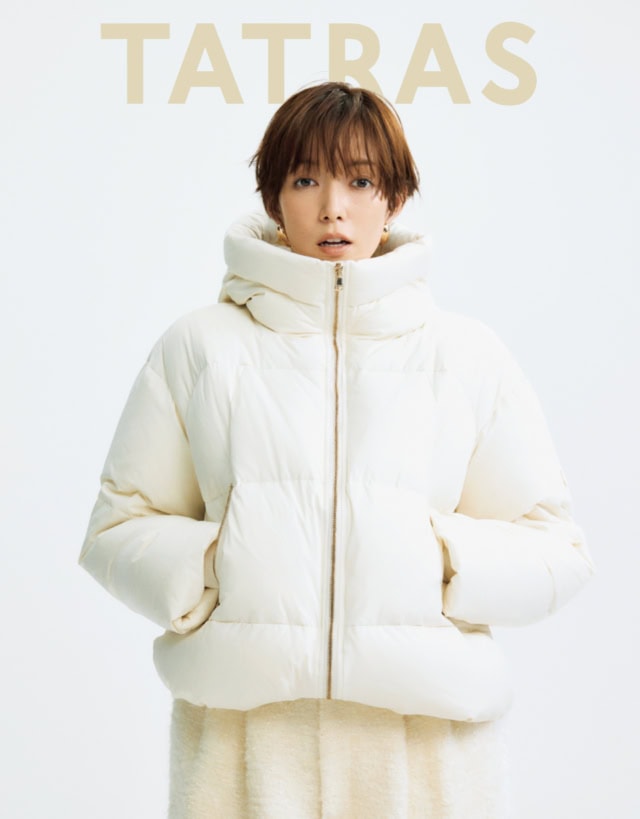 TATRAS｜佐藤栞里と出会う“今年の冬を超える”ダウン
