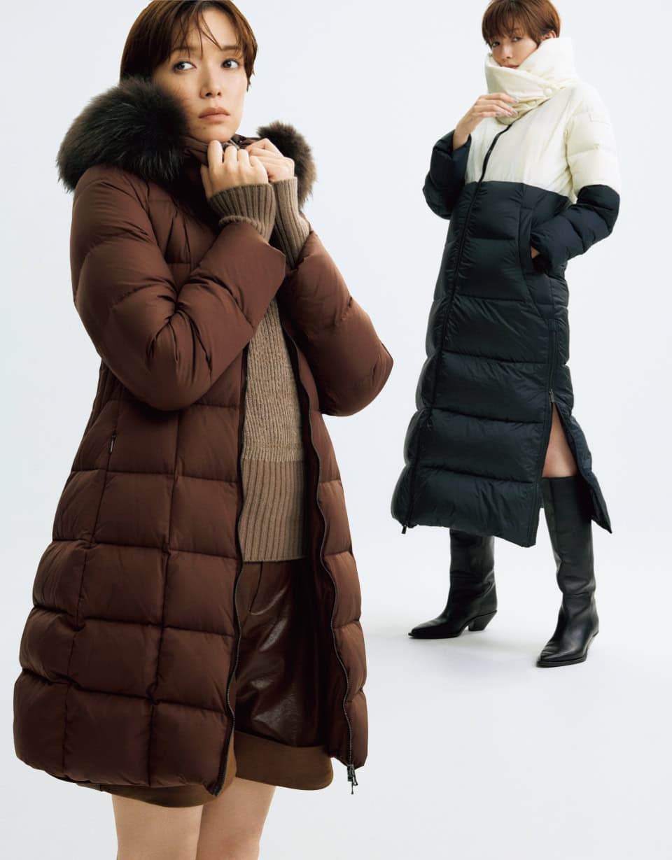 TATRAS
佐藤栞里と出会う“今年の冬を超える”ダウン
