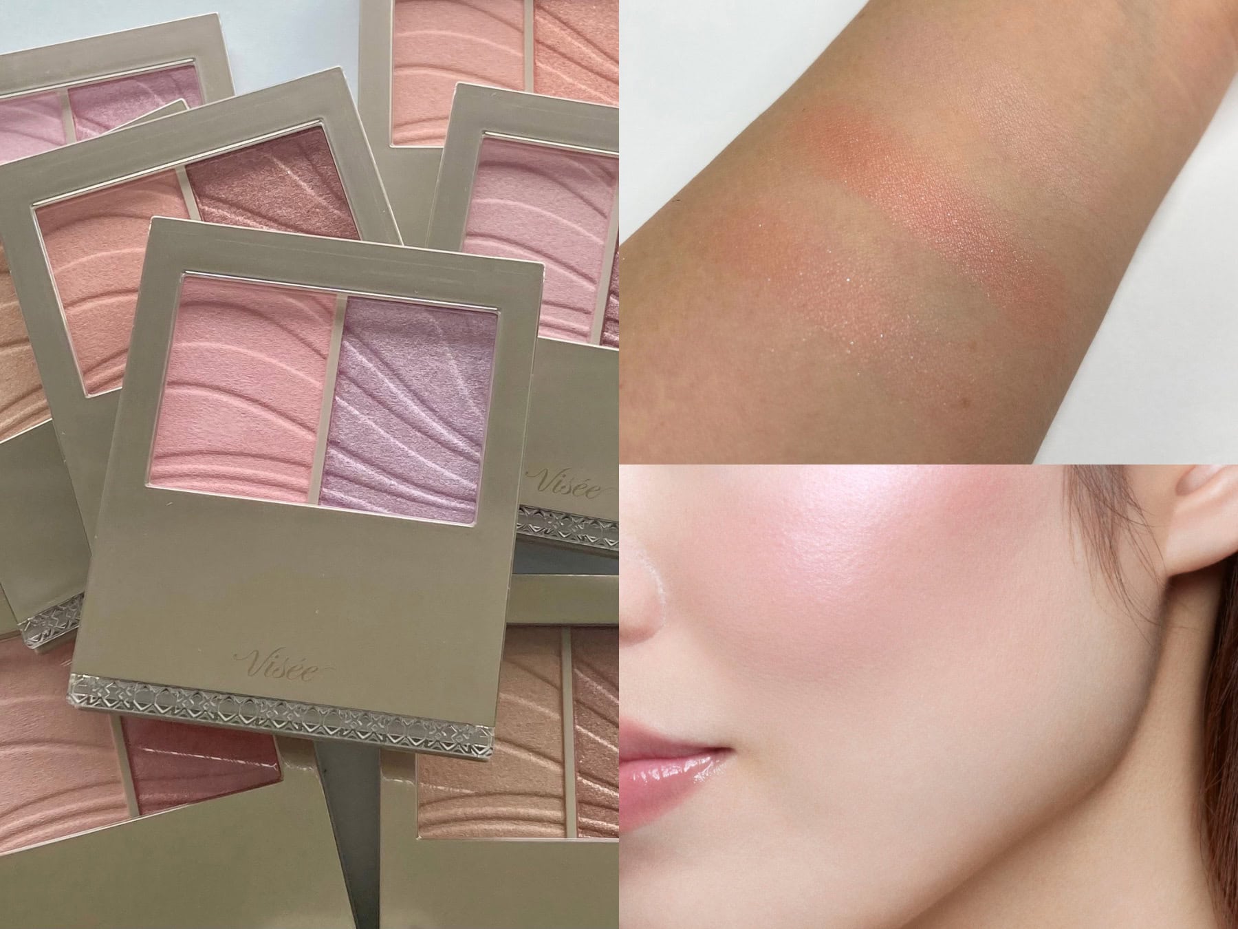 【全色スウォッチ】ヴィセより新作チークが6年ぶりに登場！立体感を叶える全8種を徹底レポート