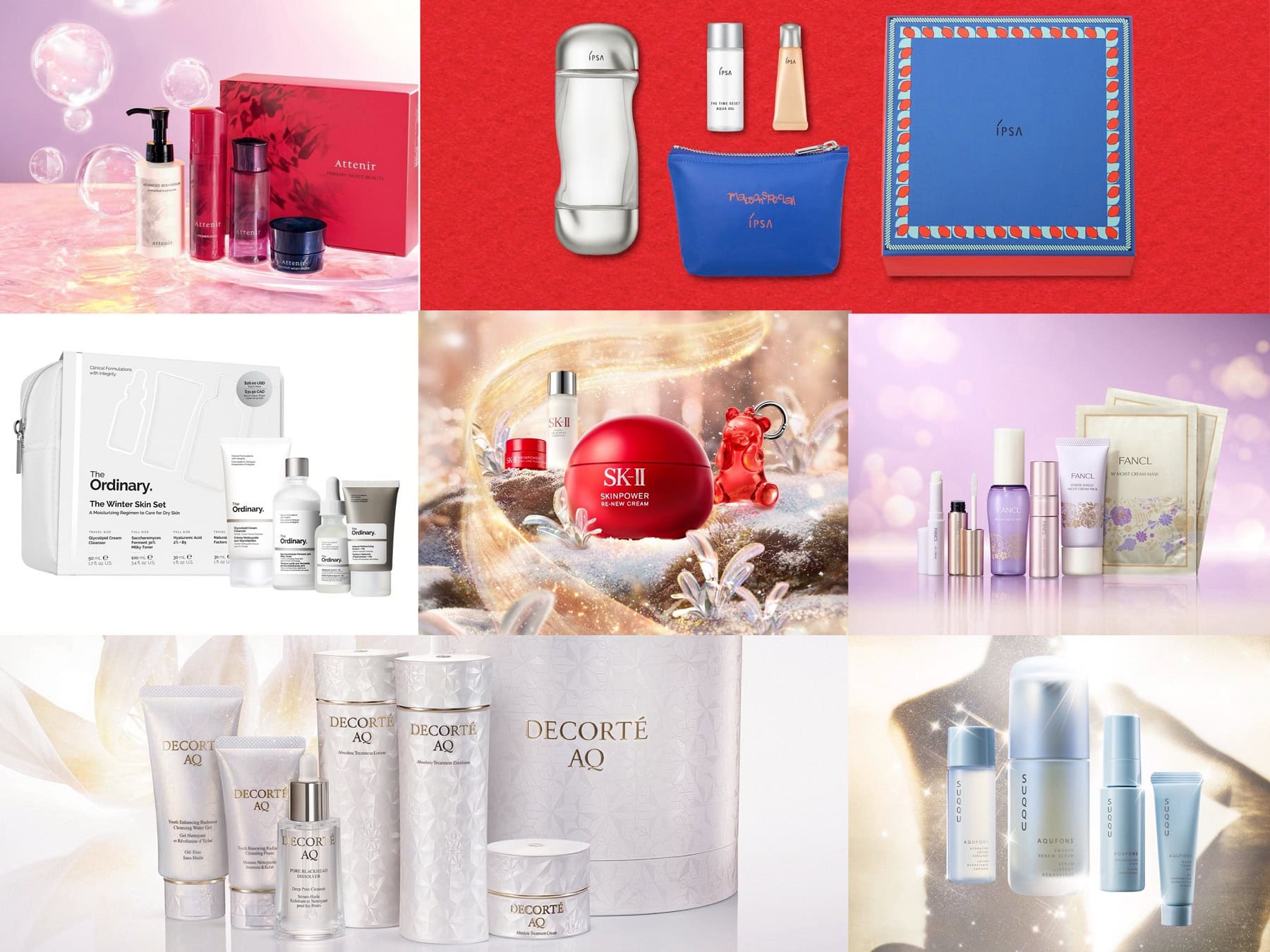 2025年スキンケアコフレ7選｜まだ間に合う！【11〜12月発売】人気ブランドのクリスマスコフレまとめ