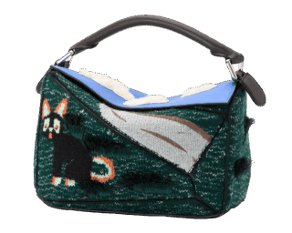 バッグ〈フューチャリスト キャット パズル スモール〉［H16.5×W24×D10.5㎝］¥649,000※伊勢丹新宿店でのポップアップにて先行発売（ロエベ／ロエベ ジャパン クライアントサービス）