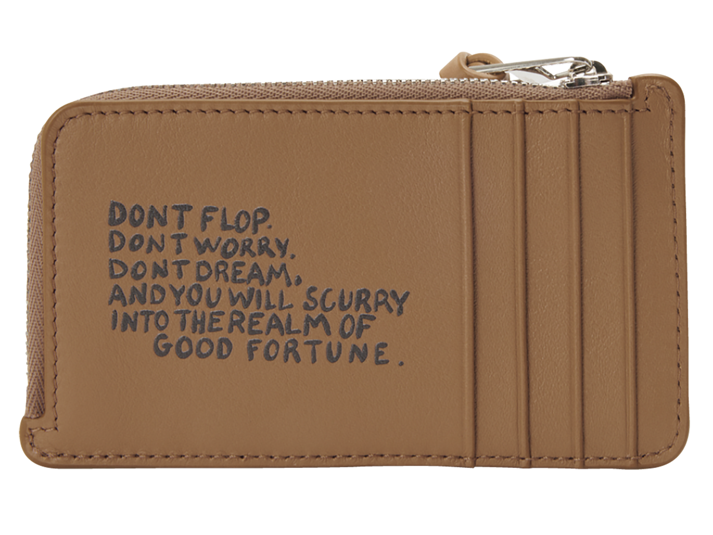 〈キャッツ コインカードホルダー〉［H7.5×W13×D1㎝］¥77,000（ロエベ／ロエベ ジャパン クライアントサービス）