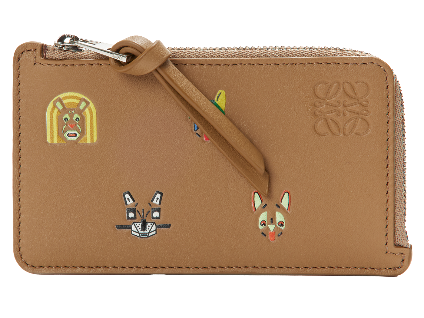 〈キャッツ コインカードホルダー〉［H7.5×W13×D1㎝］¥77,000（ロエベ／ロエベ ジャパン クライアントサービス）