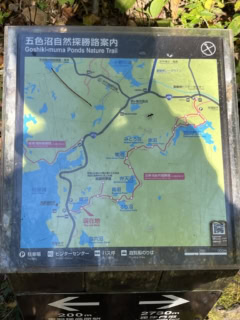 ハイキングルートはこちら。五色沼周辺は磐梯朝日国立公園の特別保護地区に指定されているので、一切の採取行為が禁止されているのでご注意を。