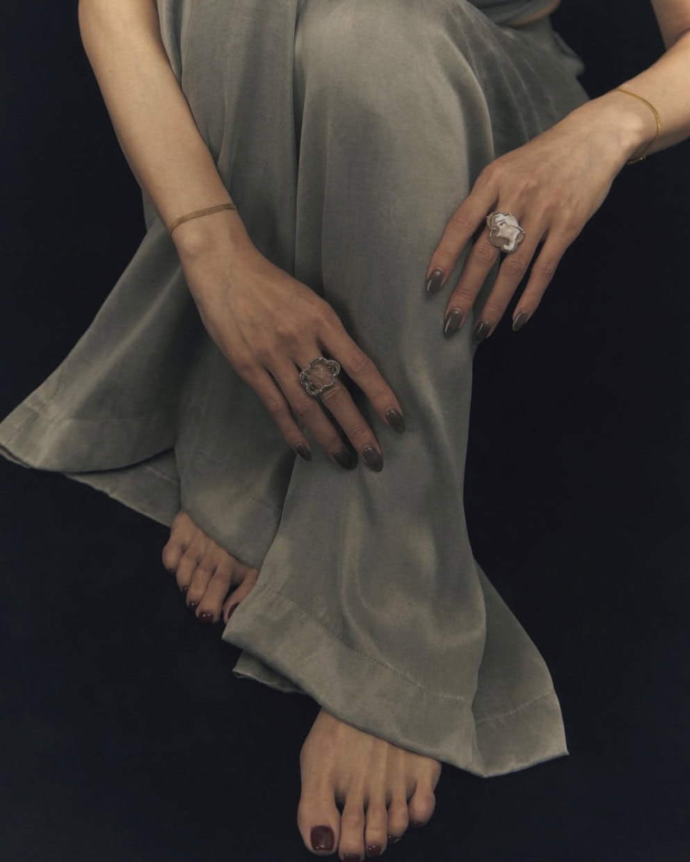 天然石付きリング3万円代～（アドリン ヒュー）