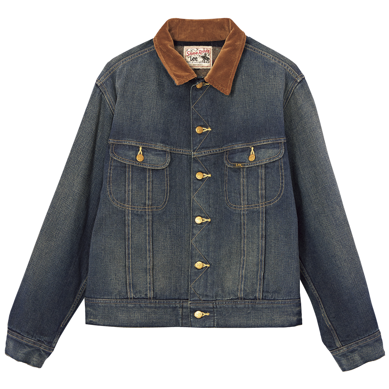 デニムジャケット¥22,000（リー／エドウイン・カスタマーサービス）