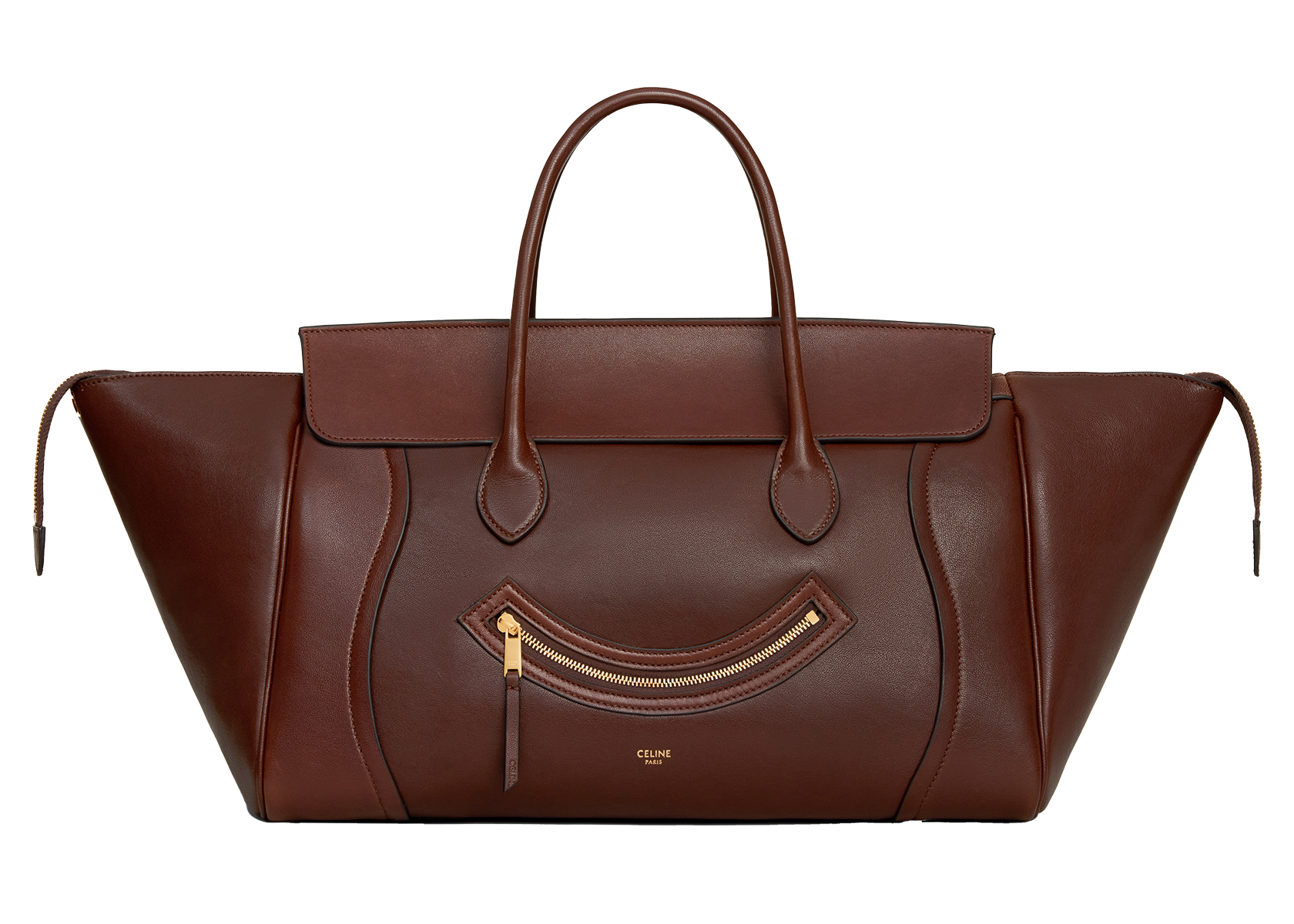 バッグ〈ニューラゲージスマイルバリエーション ミディアムサイズ〉［H22×W36×D16㎝］¥616,000（セリーヌ／セリーヌ ジャパン）