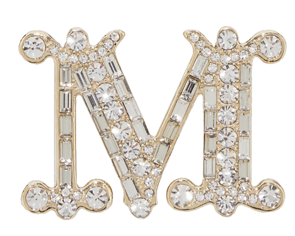 クリスタルブローチ ¥50,600(マックスマーラ/マックスマーラ ジャパン)