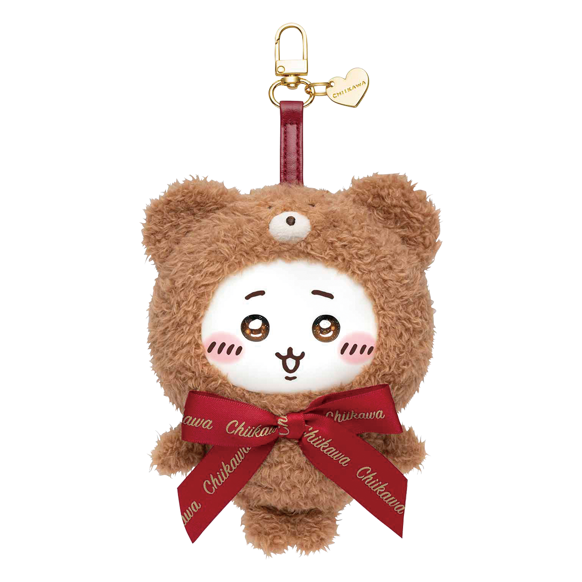 Kiramekko（きらめっこ）ちいかわ　ちいかわのテディベアバージョン ¥2,420（全てグレイ・パーカー・サービス） ©nagano