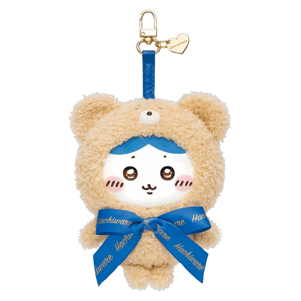 Kiramekko（きらめっこ）ちいかわ　ハチワレのテディベアバージョン ¥2,420（全てグレイ・パーカー・サービス） ©nagano