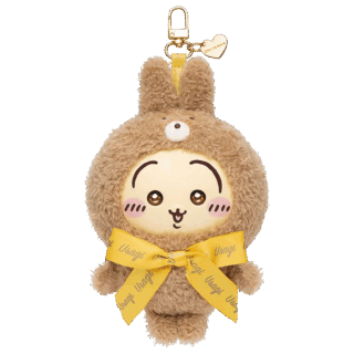 Kiramekko（きらめっこ）ちいかわ　うさぎのテディベアバージョン ¥2,420（全てグレイ・パーカー・サービス） ©nagano