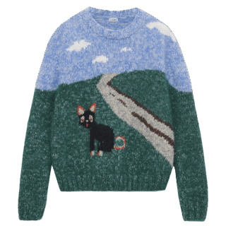 セーター¥375,100（ロエベ／ロエベ ジャパン クライアントサービス）