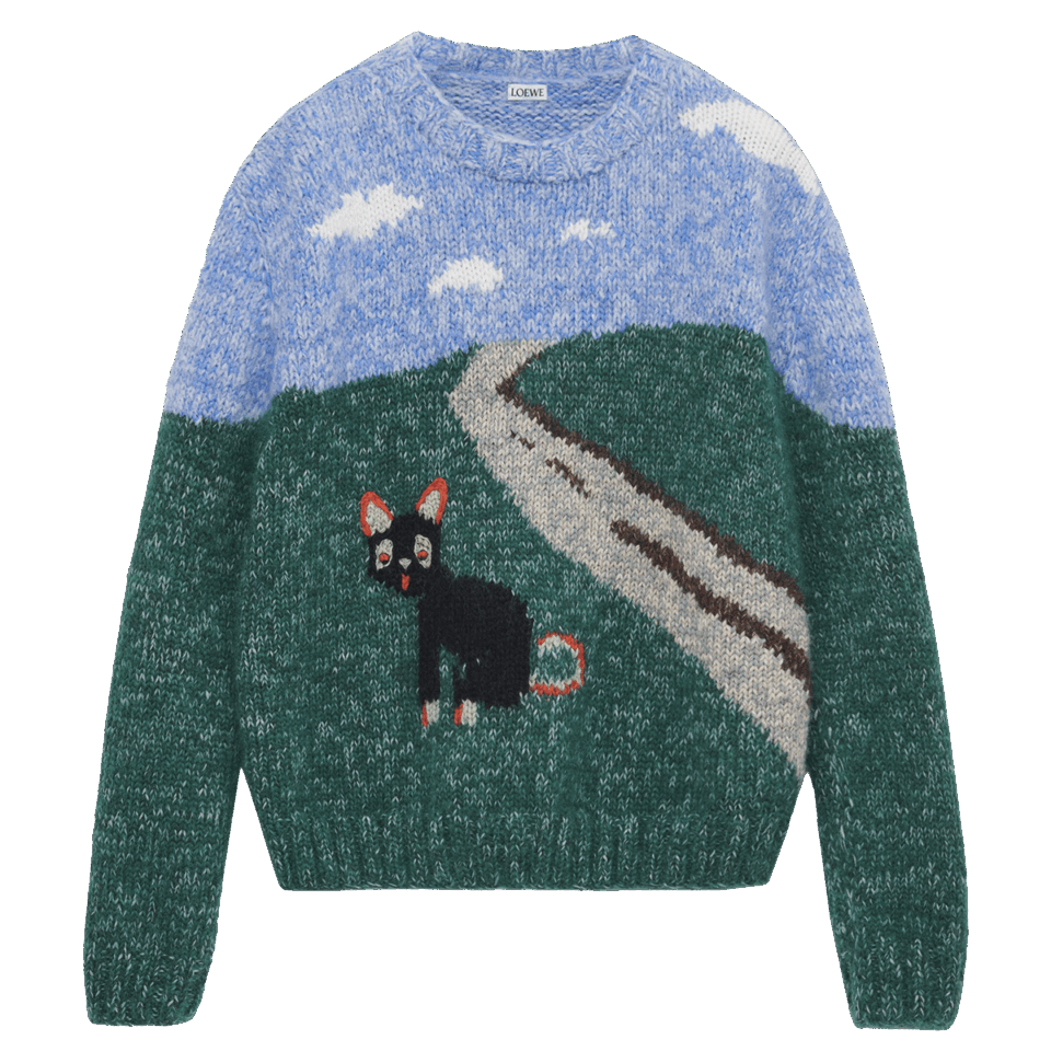 セーター¥375,100（ロエベ／ロエベ ジャパン クライアントサービス）