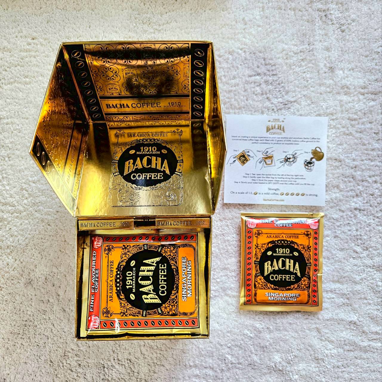 バッグの一つ一つもとってもキレイなパッケージ♡