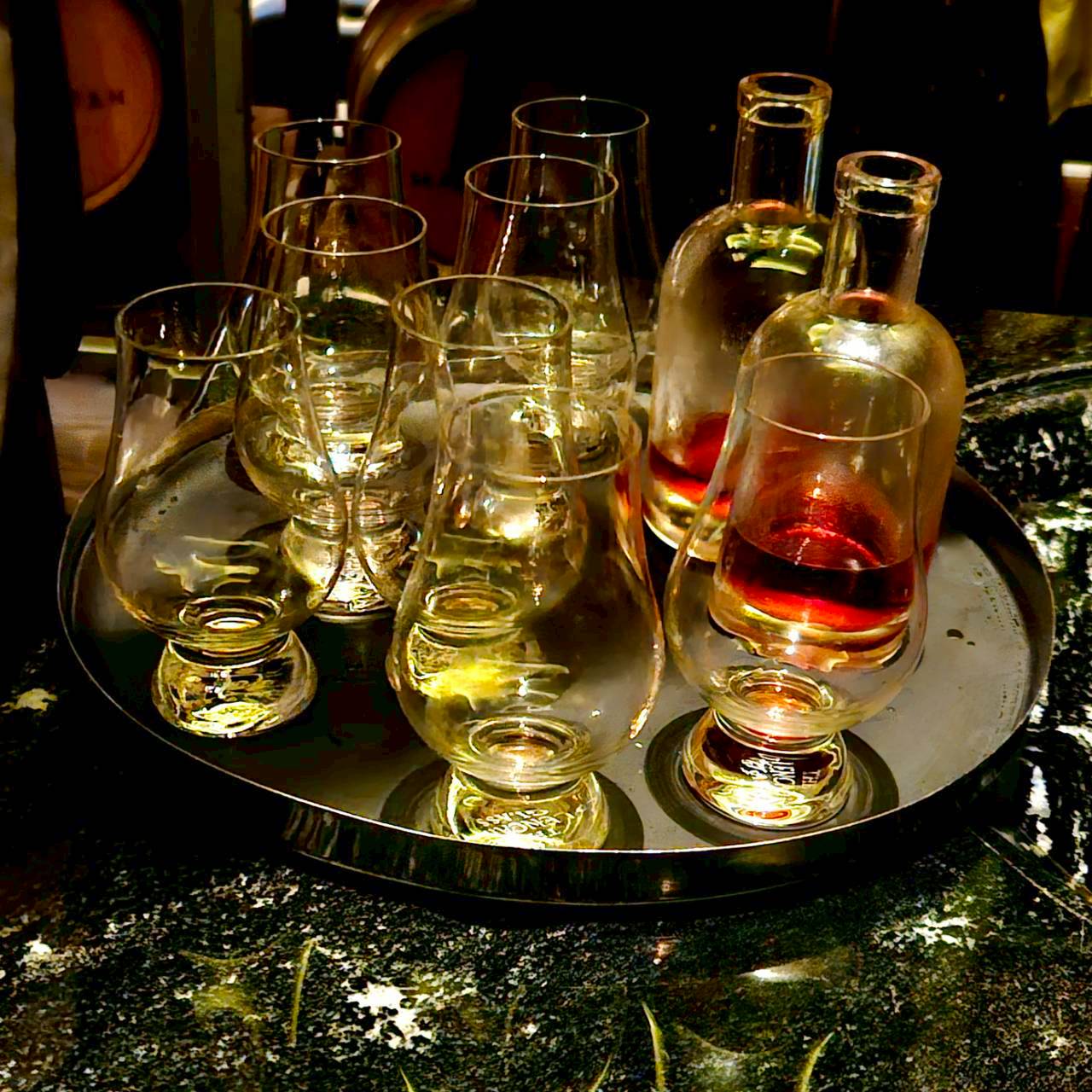 【MANHATTAN】こちらが比較用の試飲セット。