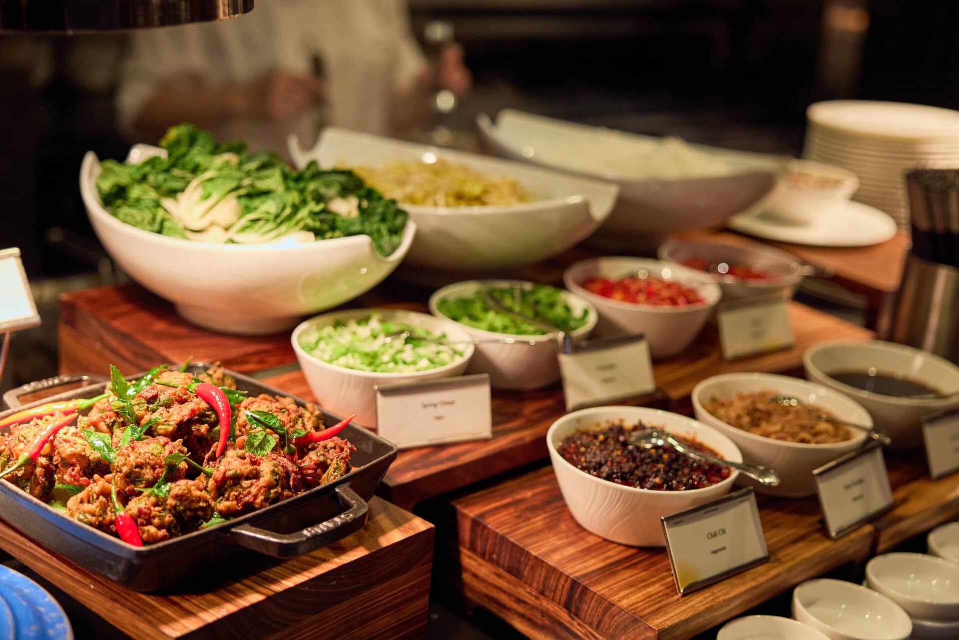 【BASILICOの朝食】イタリアンレストランと聞いていましたが、アジアンフード満載！