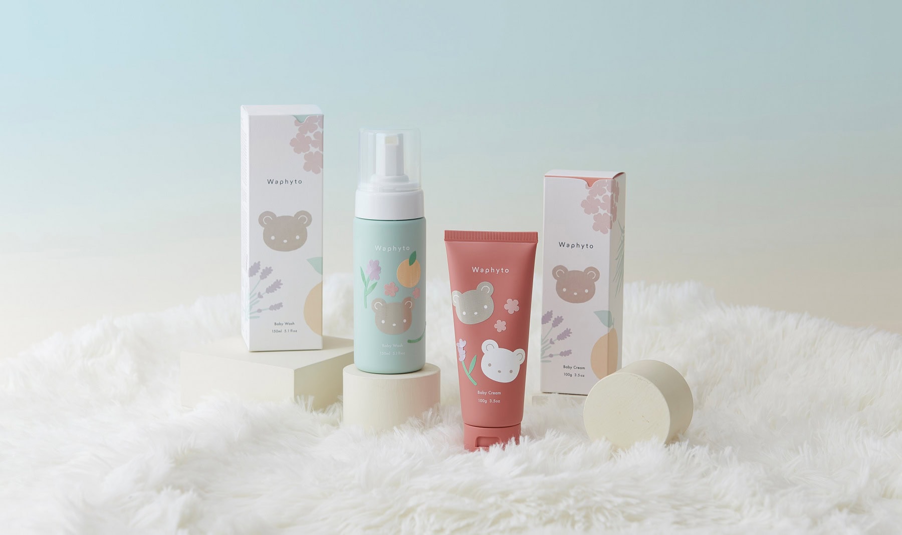 Waphyto×familiarコラボの「ベビーケアアイテム」がリニューアル！