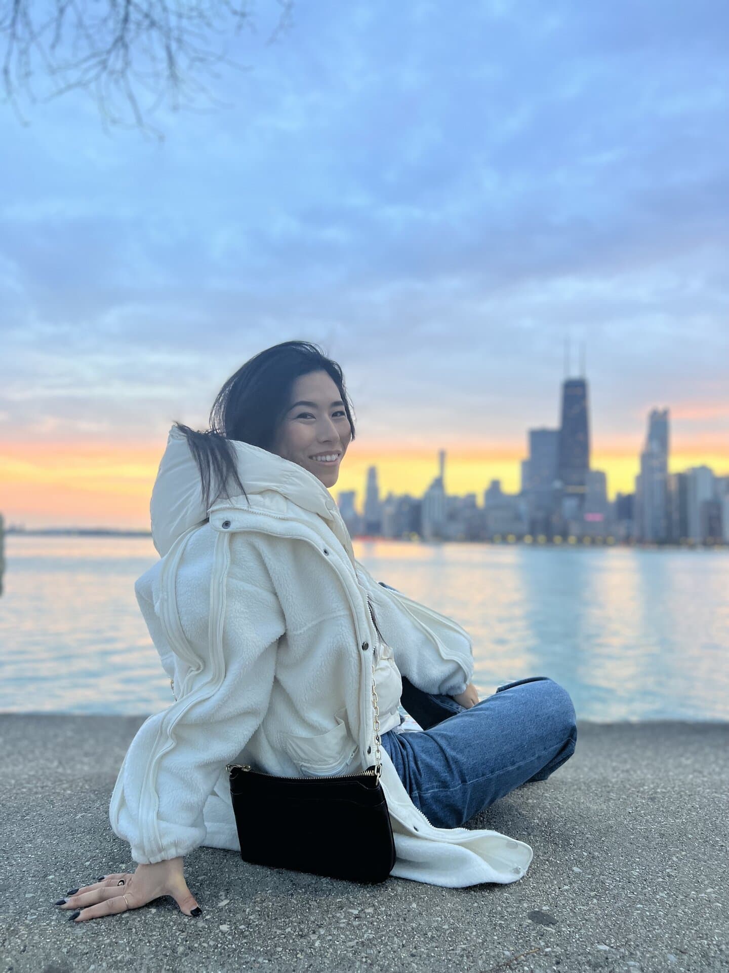 現役最後の所属チームがある拠点アメリカ・シカゴにて。今も、シカゴと日本で二拠点生活をしています。