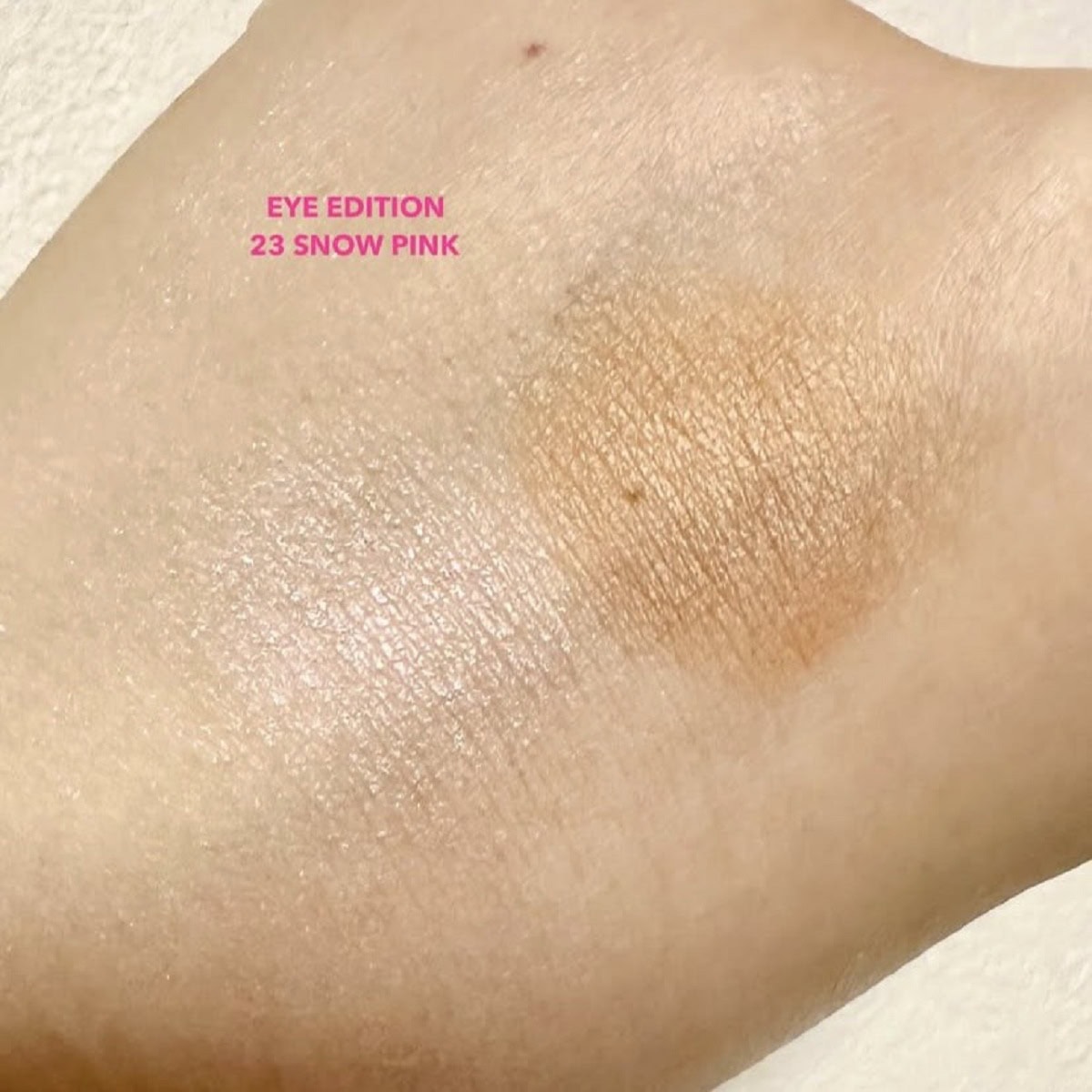 アイエディション（カラーパレット）a 23 スノウピンク ¥1,540
