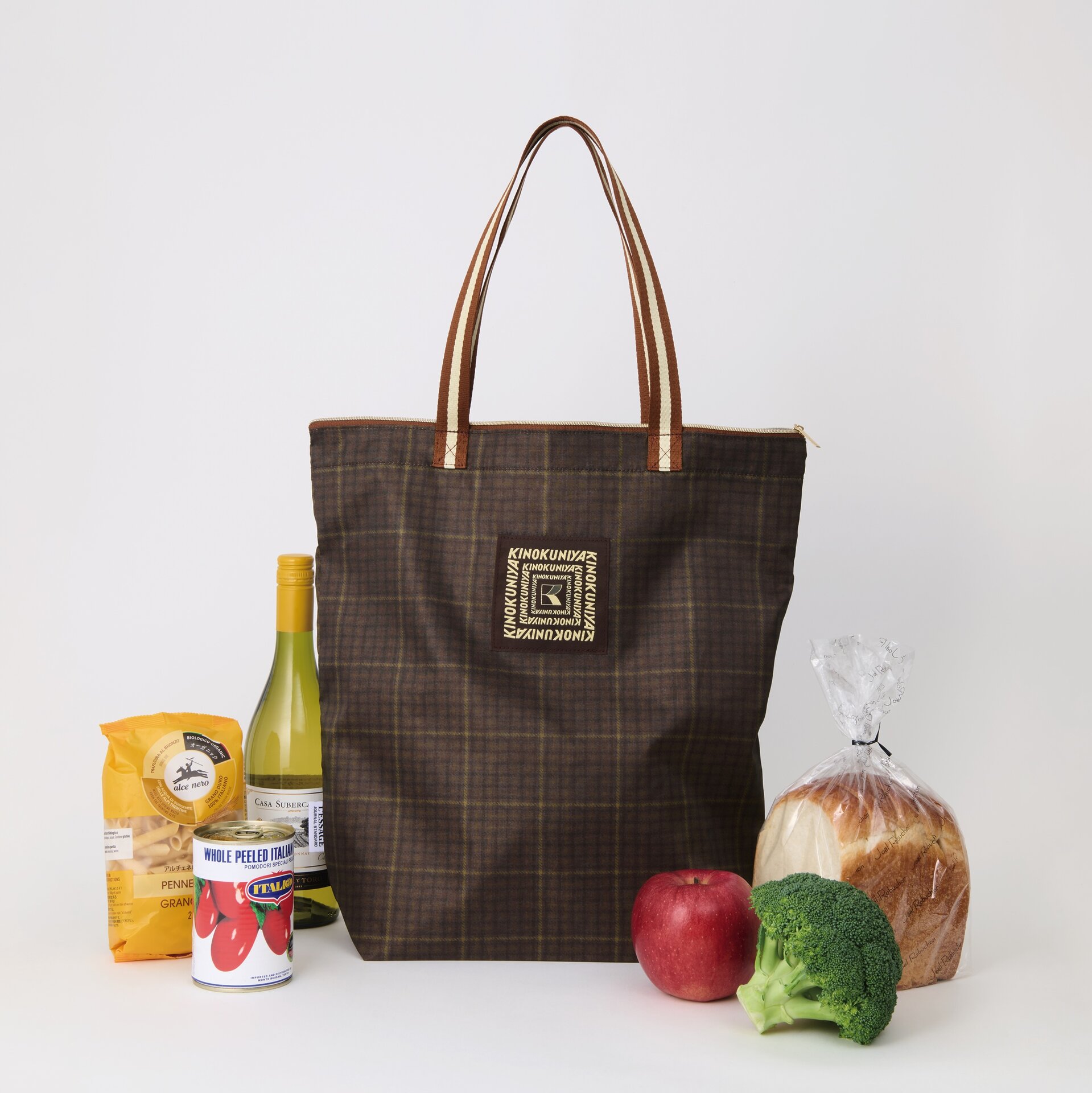 オトナミューズ2月号の付録は紀ノ国屋×JOURNAL STANDARD L’ESSAGE 保冷・保温機能付き オリジナルチェック柄のお買い物バッグ