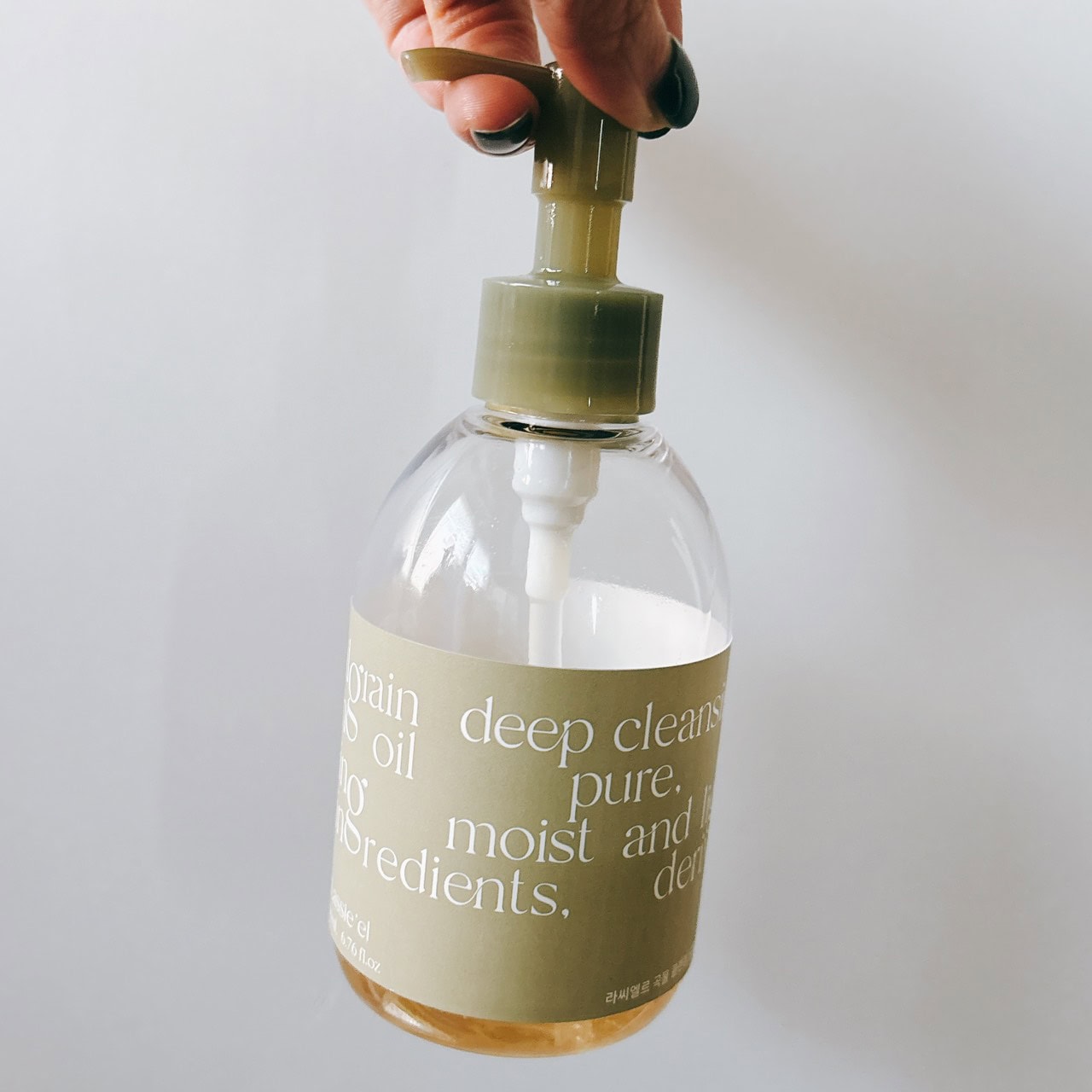 Lassue’el「穀物クレンジングオイル」