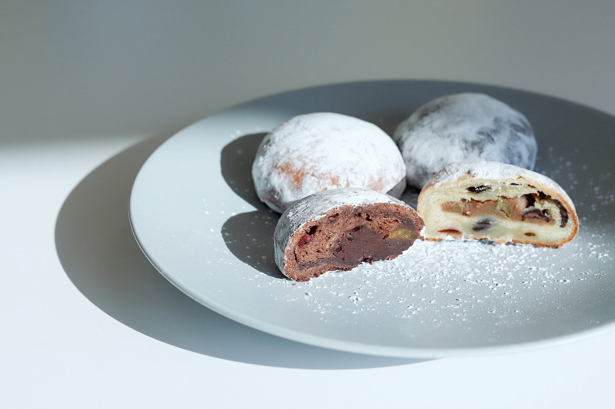 シュトーレン（ショコラ）、同（マロン）各￥756