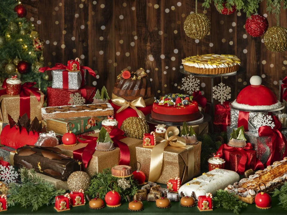 【ヒルトン京都】が初の「スイーツビュッフェ」を開催！クリスマスモチーフのスイーツを楽しめる
