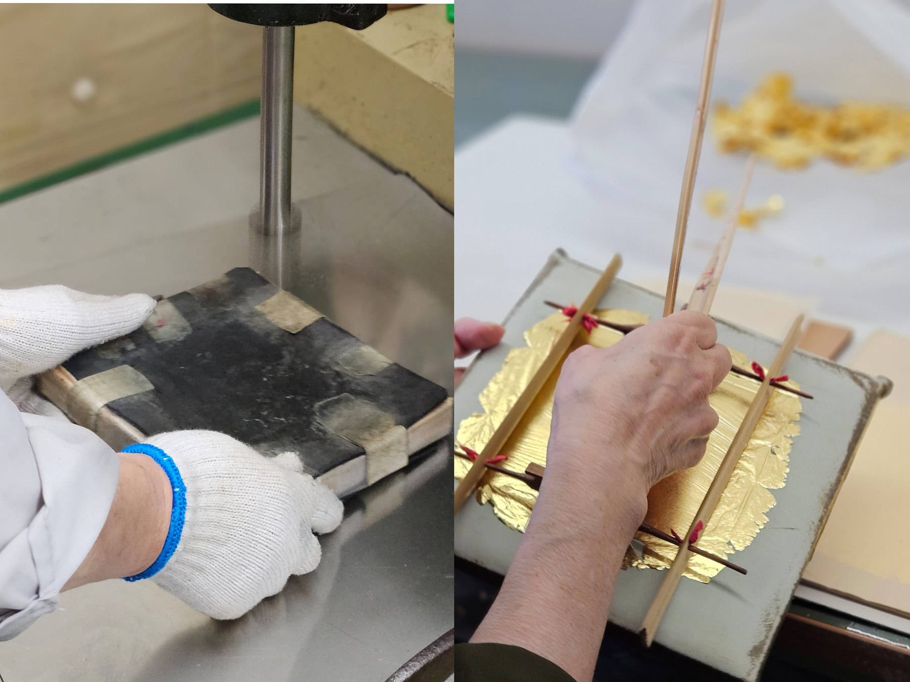 職人技光る「金沢箔」の魅力に触れる