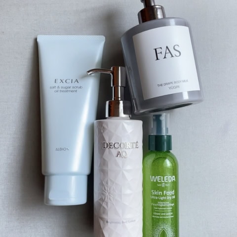 「乾燥」が今年もやってきた…!40代 美容ライターが効果実感した【ボディ保湿アイテム】4選