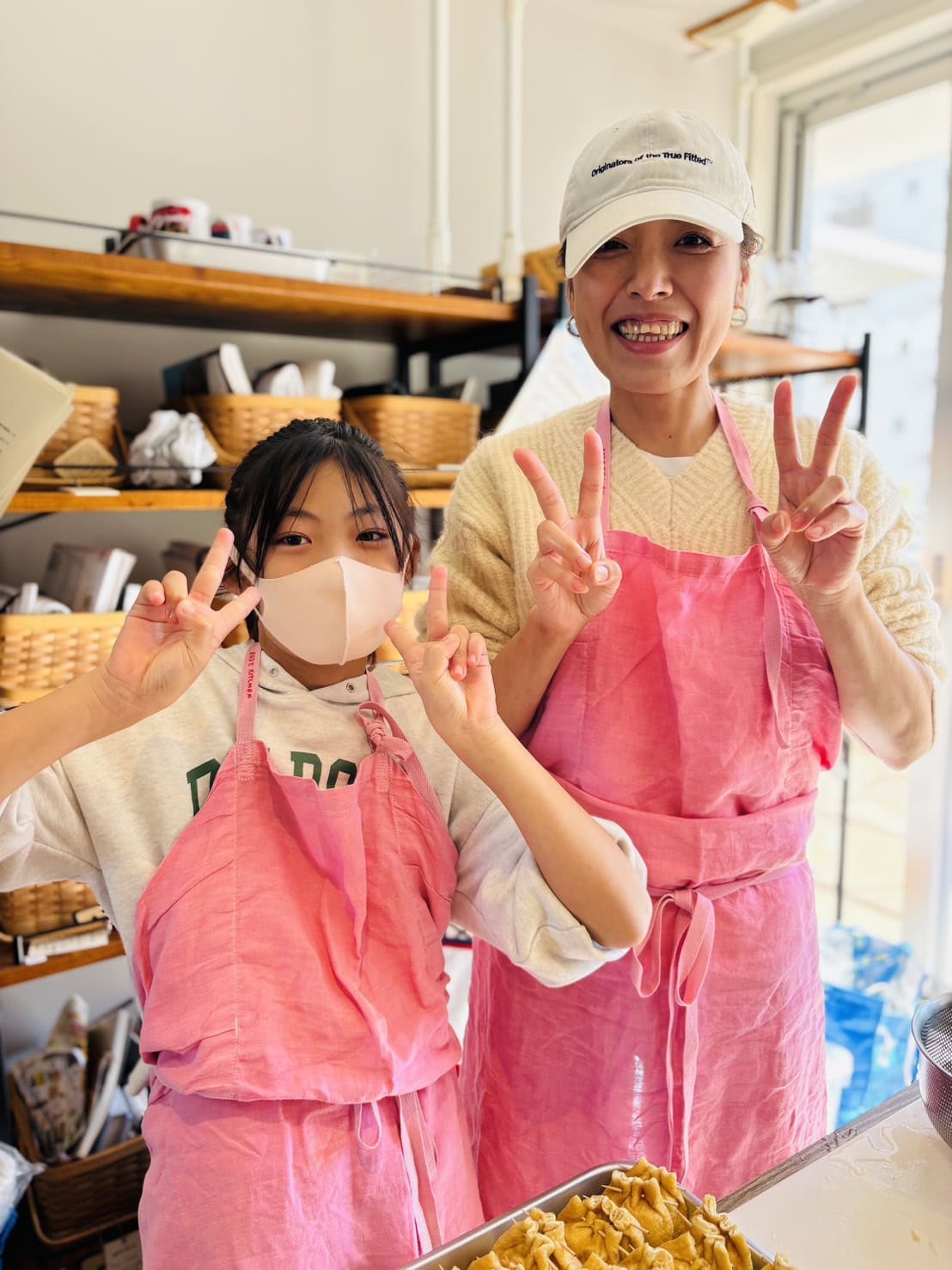 ユミコがもち巾着の余ったお餅でお汁粉を作ってくれました❣️