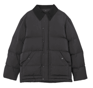 THE SHINZONE SUEDE COLLAR DOWN JACKET￥71,500