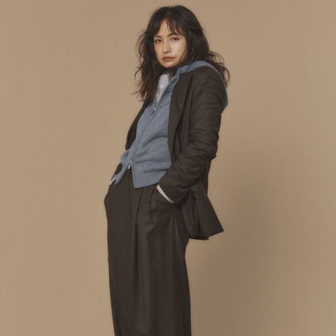 お仕事トラッドアイテム【スラックス】は「ダブルタック」がスタイルアップできて洒落ます!