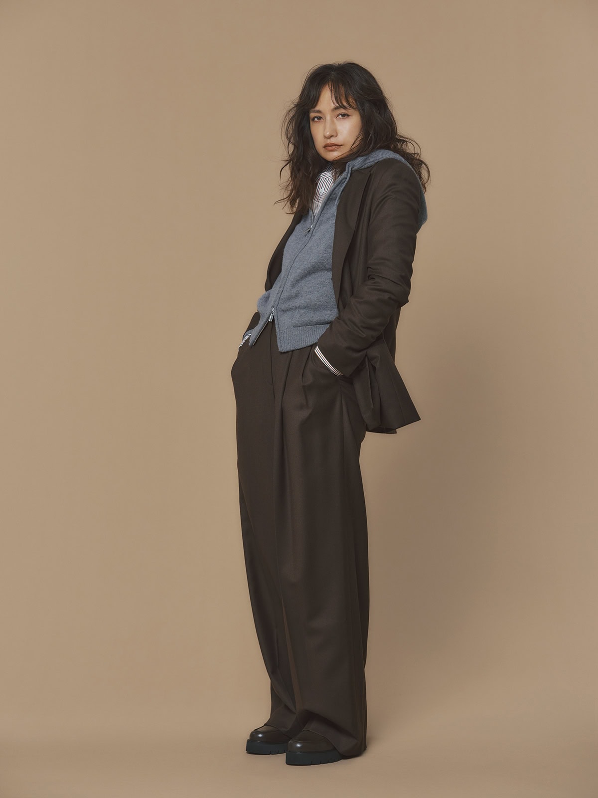 た*う様 【新品・未使用】the sakaki 遣唐着 ワイドパンツ スラックス THE SHOP TK パンツ ツイルワイドスラックス メンズ : ZOZOTOWN Yahoo